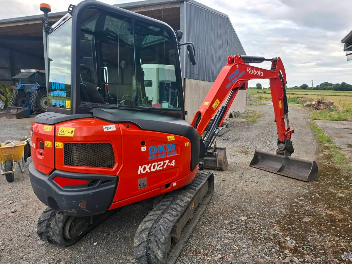 Kubota KX 027-4 - Image 2