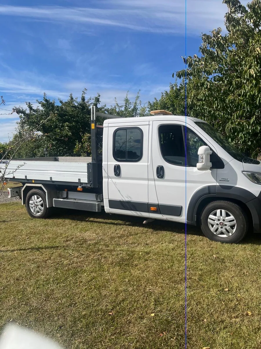 2015 fiat Ducato tipper - Image 1