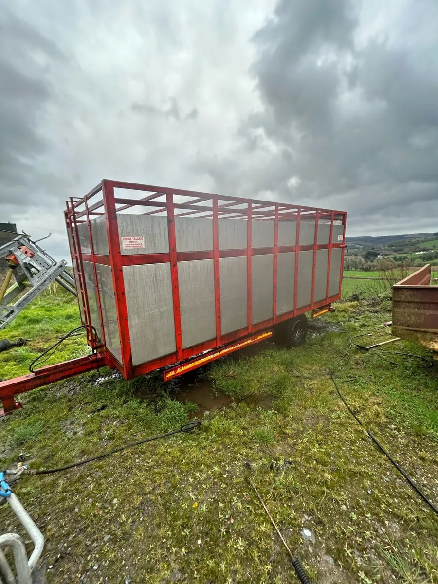16ft cattle trailer - Image 1