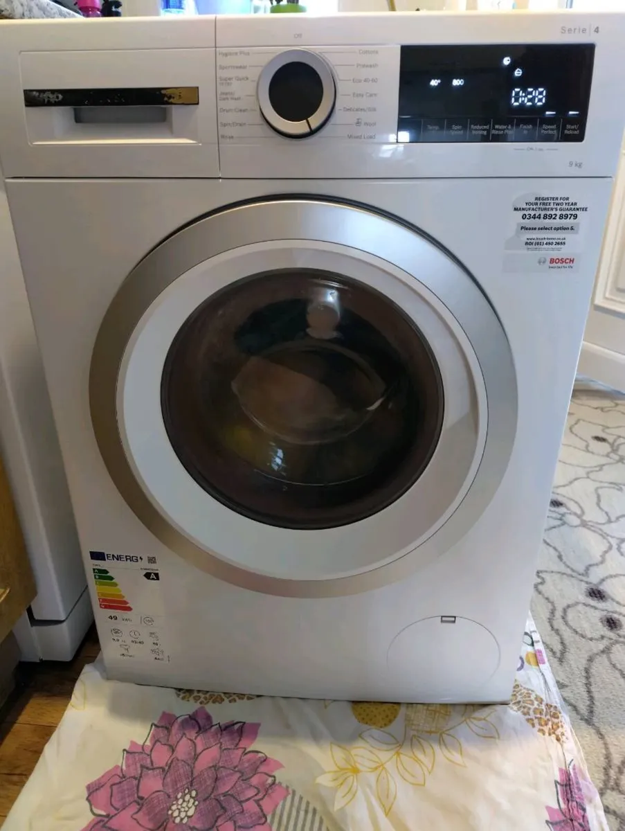Washing machine 9kg