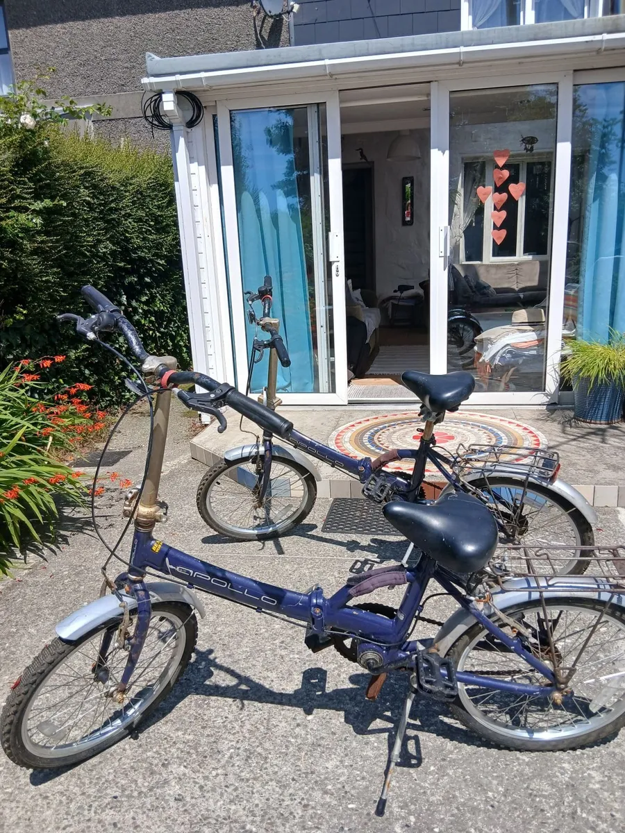 Folding bikes x 2 - Image 3