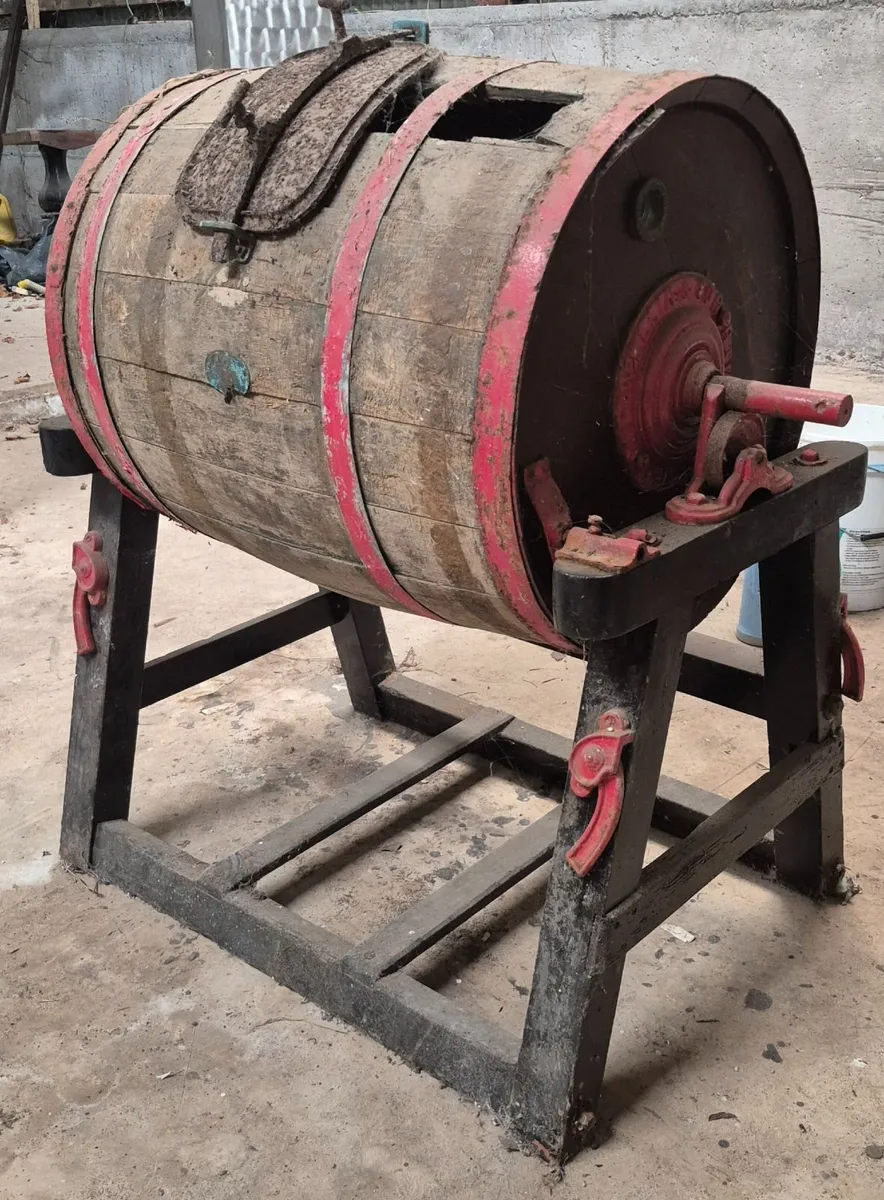 Antique G. Llewellin & Sons Butter Churn – Haverfo - Image 2