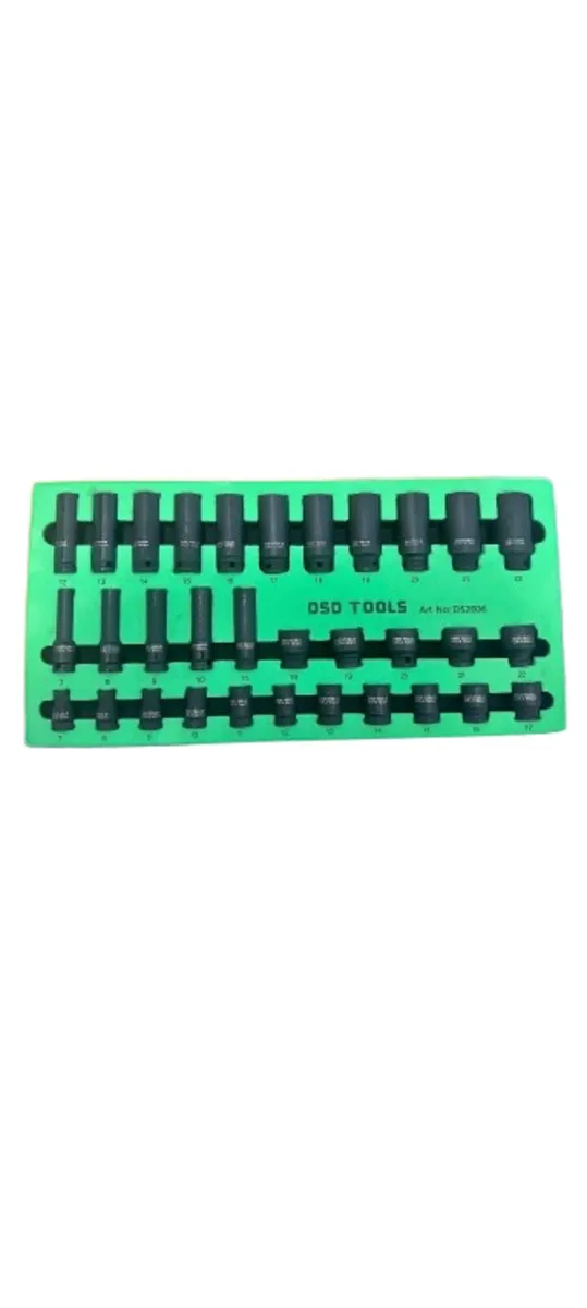 DSD TOOLS 32PC 3/8" IMPACT SOCKET SET – ONLY €60!