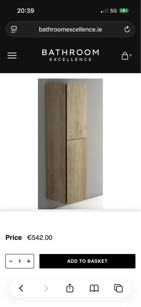 Bathroom Tallboy Cabinet - Image 1
