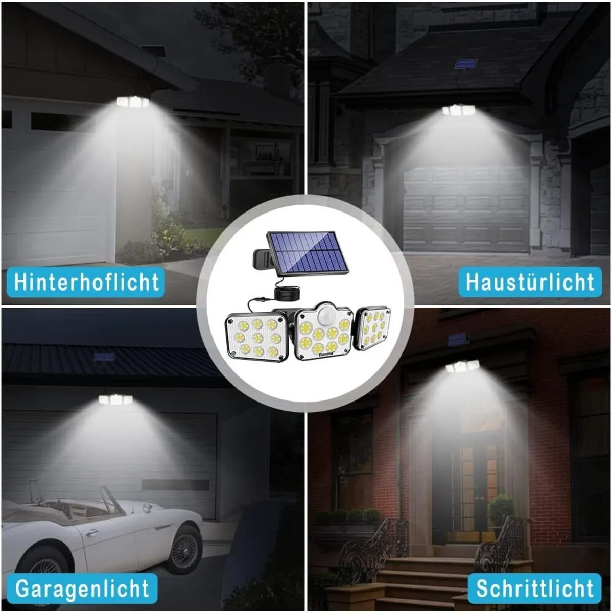 Solar Lights Outdoor Motion Sensor Security - Image 2