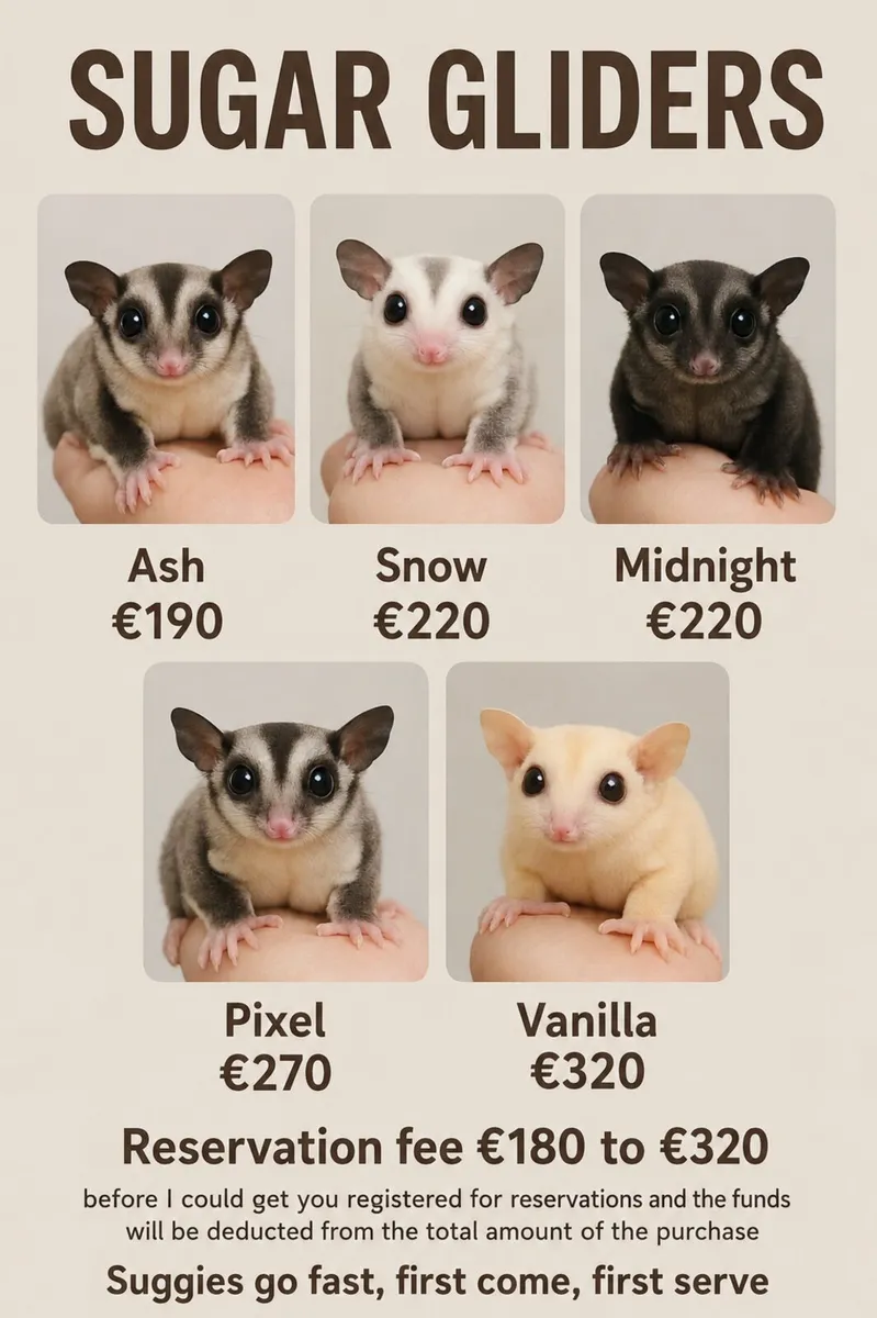 Sugar gliders - Image 1