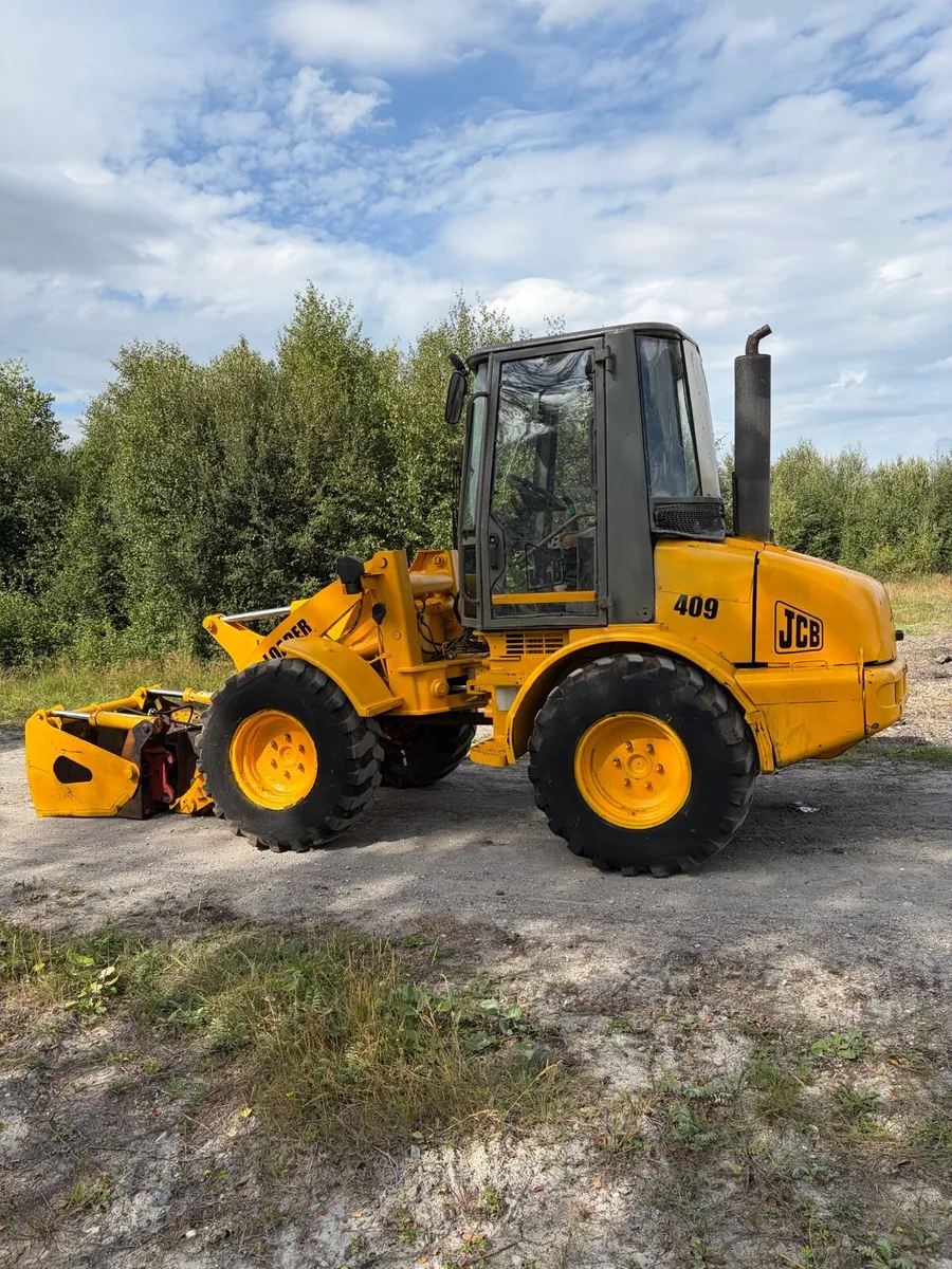 JCB 409 LOADER WITH SHEER GRAB - Image 3