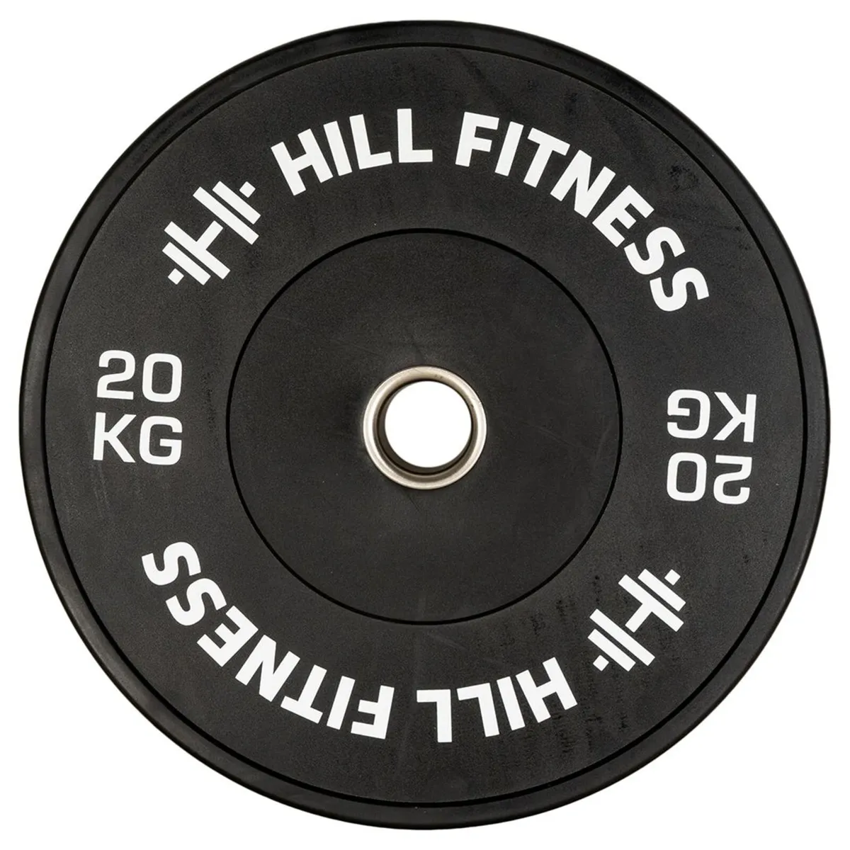 Black Bumper Plates 100kg Set -Weights Gym Olympic - Image 3