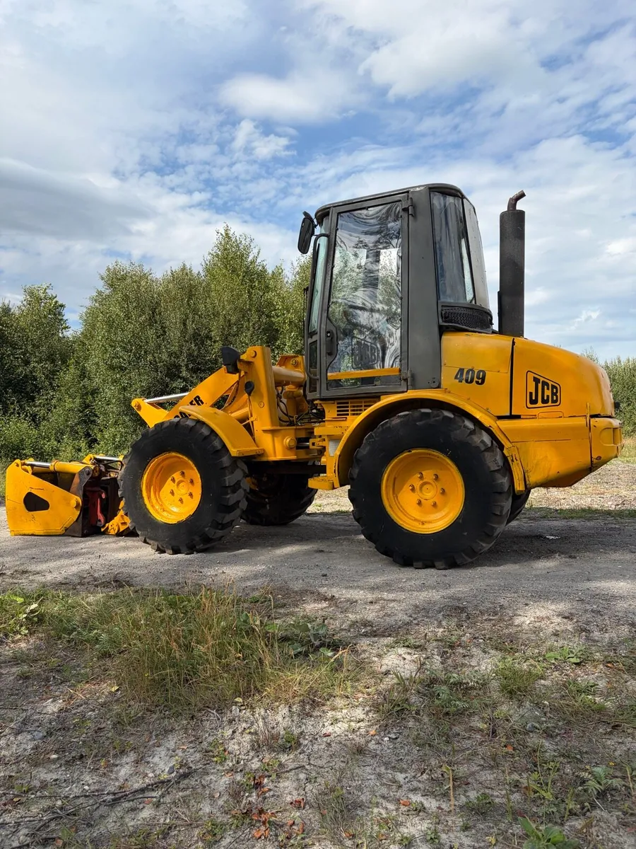 JCB 409 LOADER WITH SHEER GRAB - Image 4