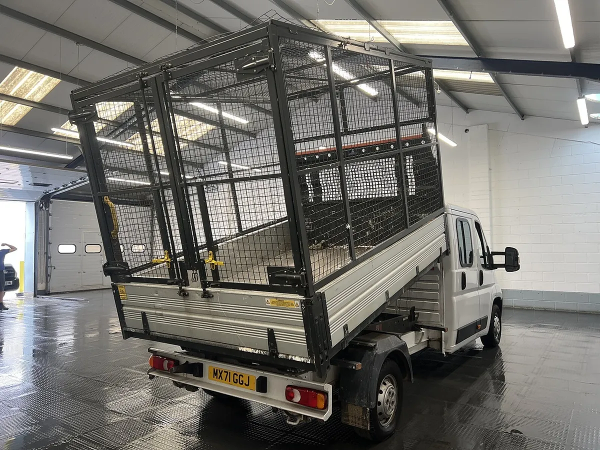 2021 Peugeot Boxer Tipper Van - Image 1