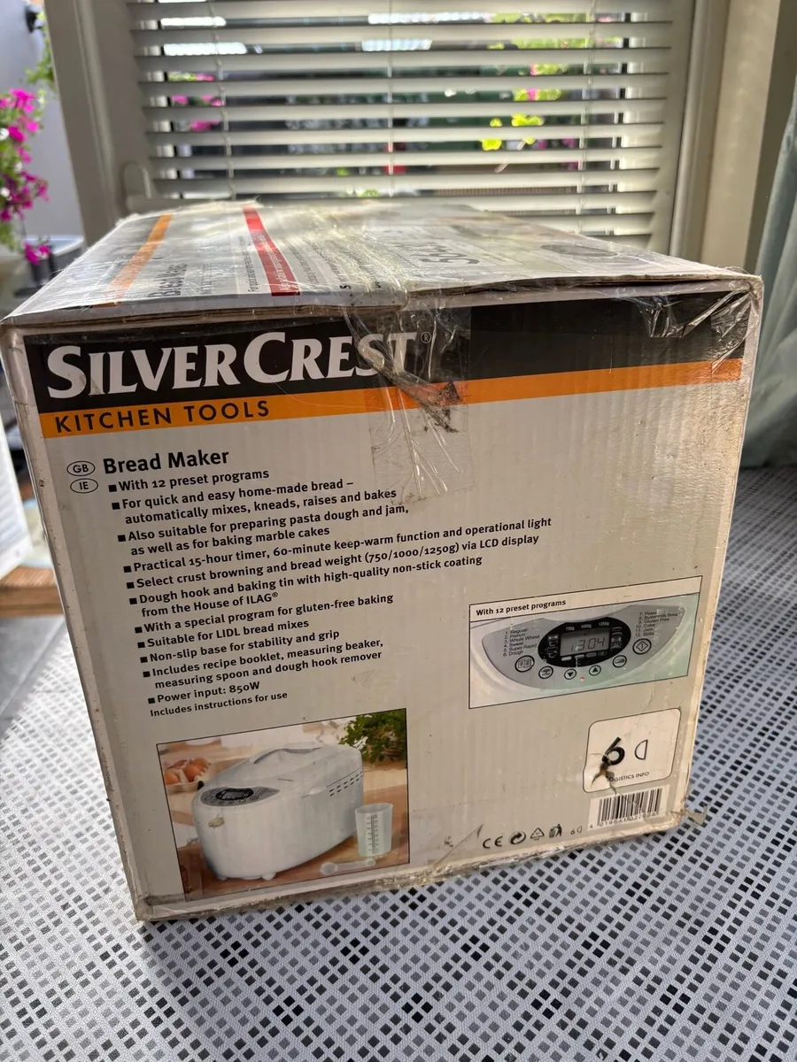 Silver Crest Bread maker (Brand New) - Image 2