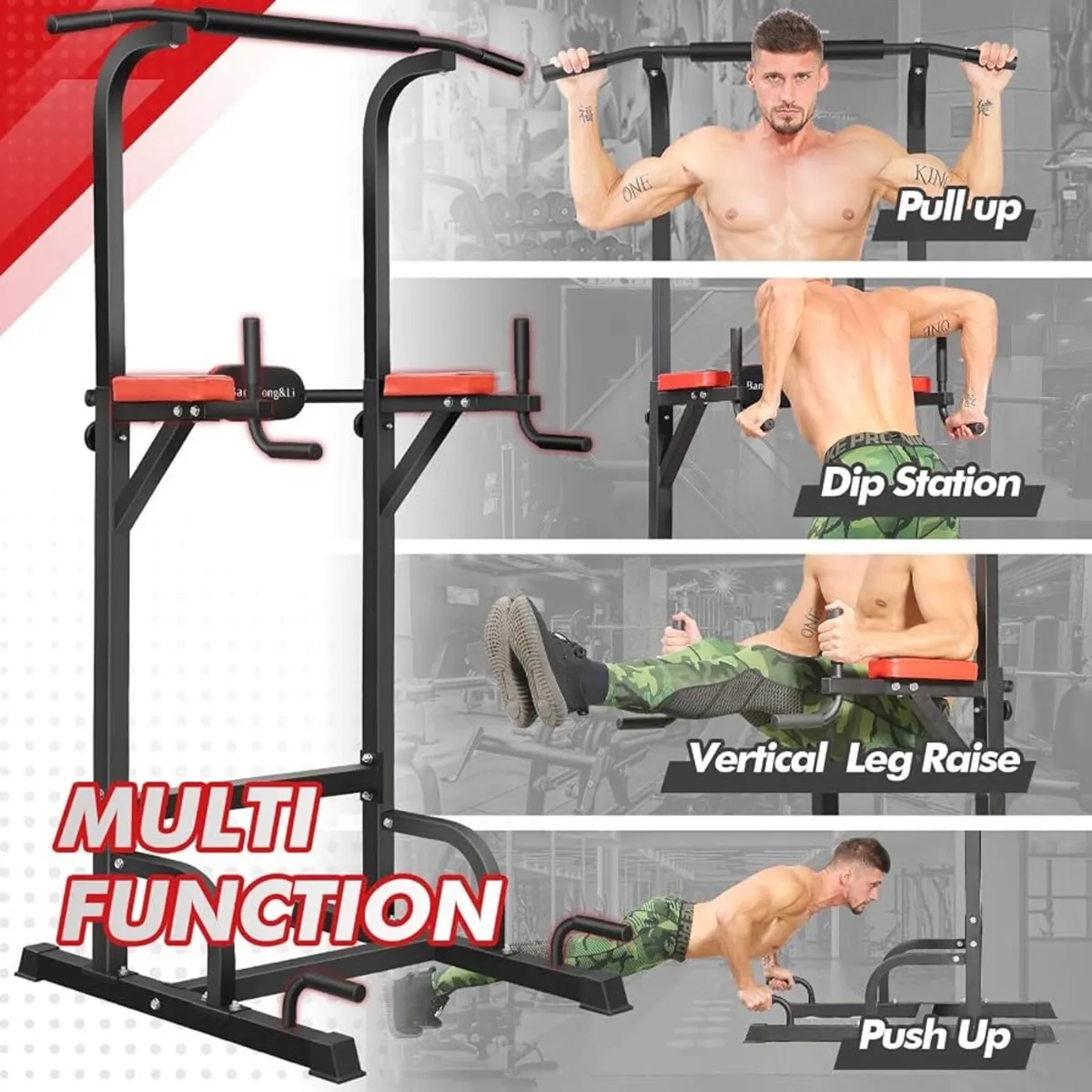 Powertower pull up and dip station - Image 2
