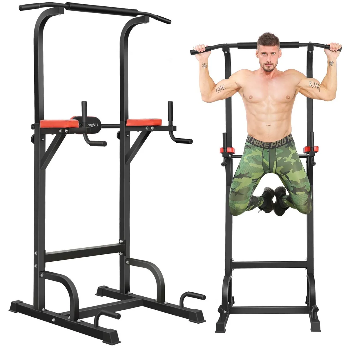 Powertower pull up and dip station - Image 1