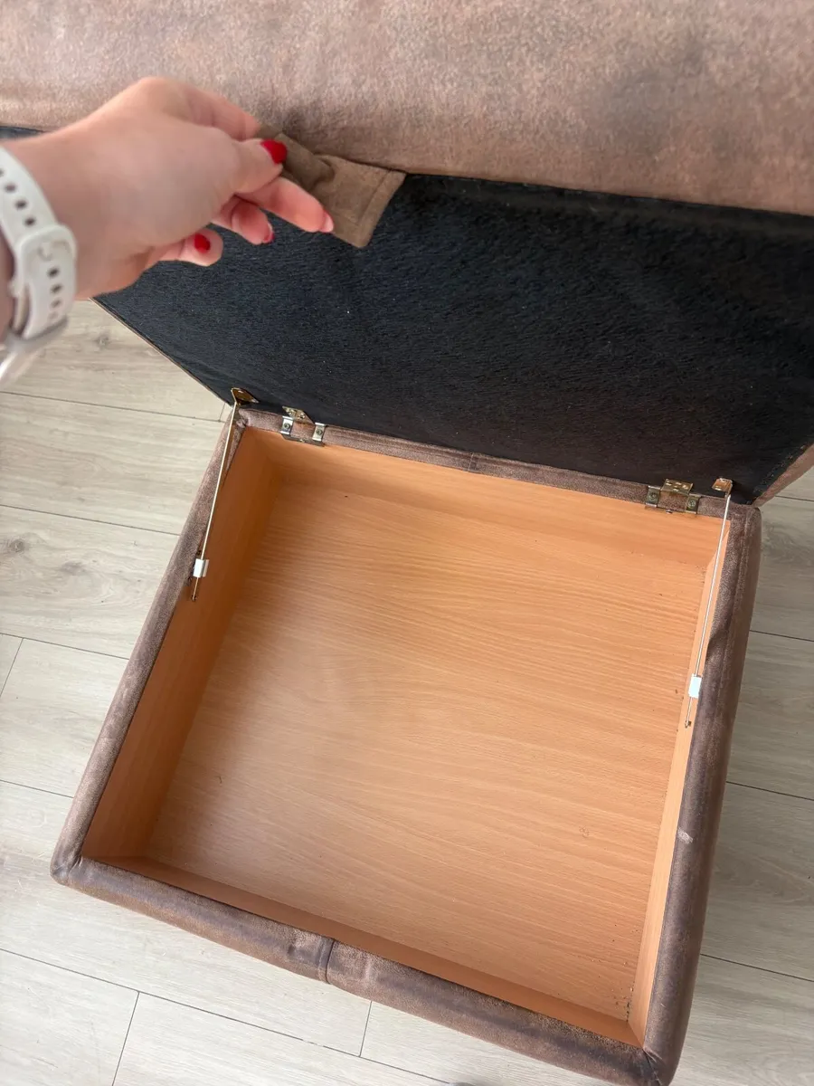Free to take away 2 sofas  and matching foot stool - Image 4