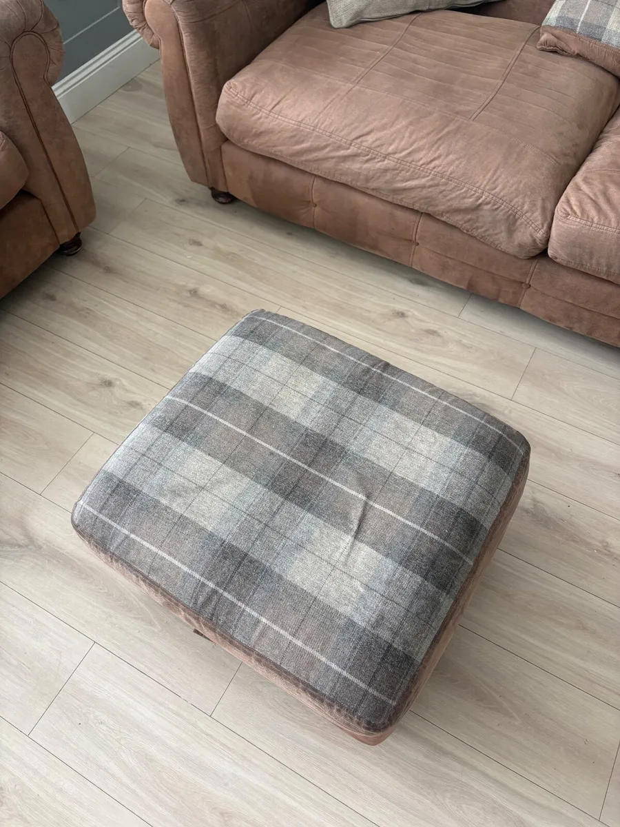 Free to take away 2 sofas  and matching foot stool - Image 3