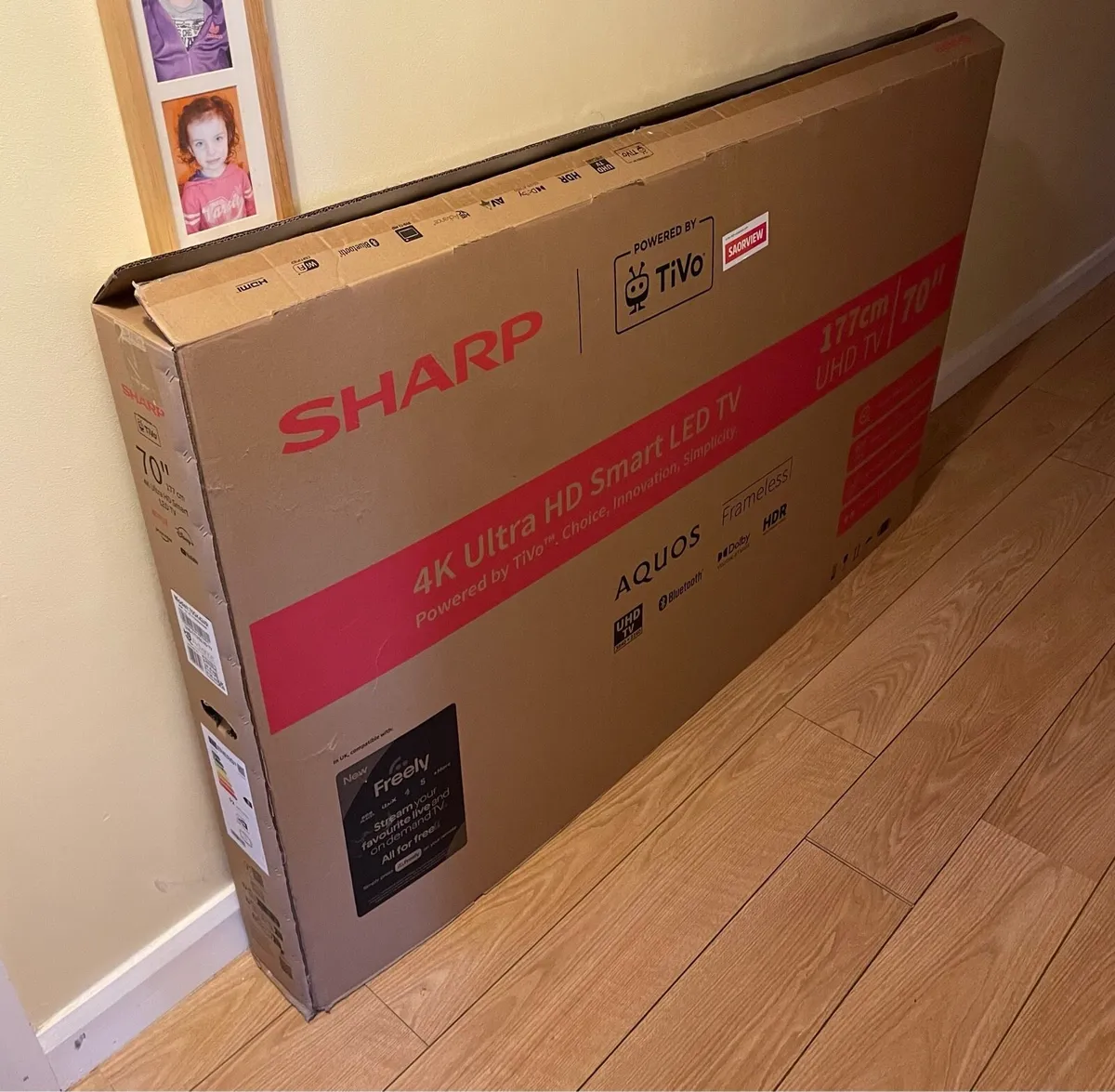 Sharp Aquos 70 inch TV - Image 3
