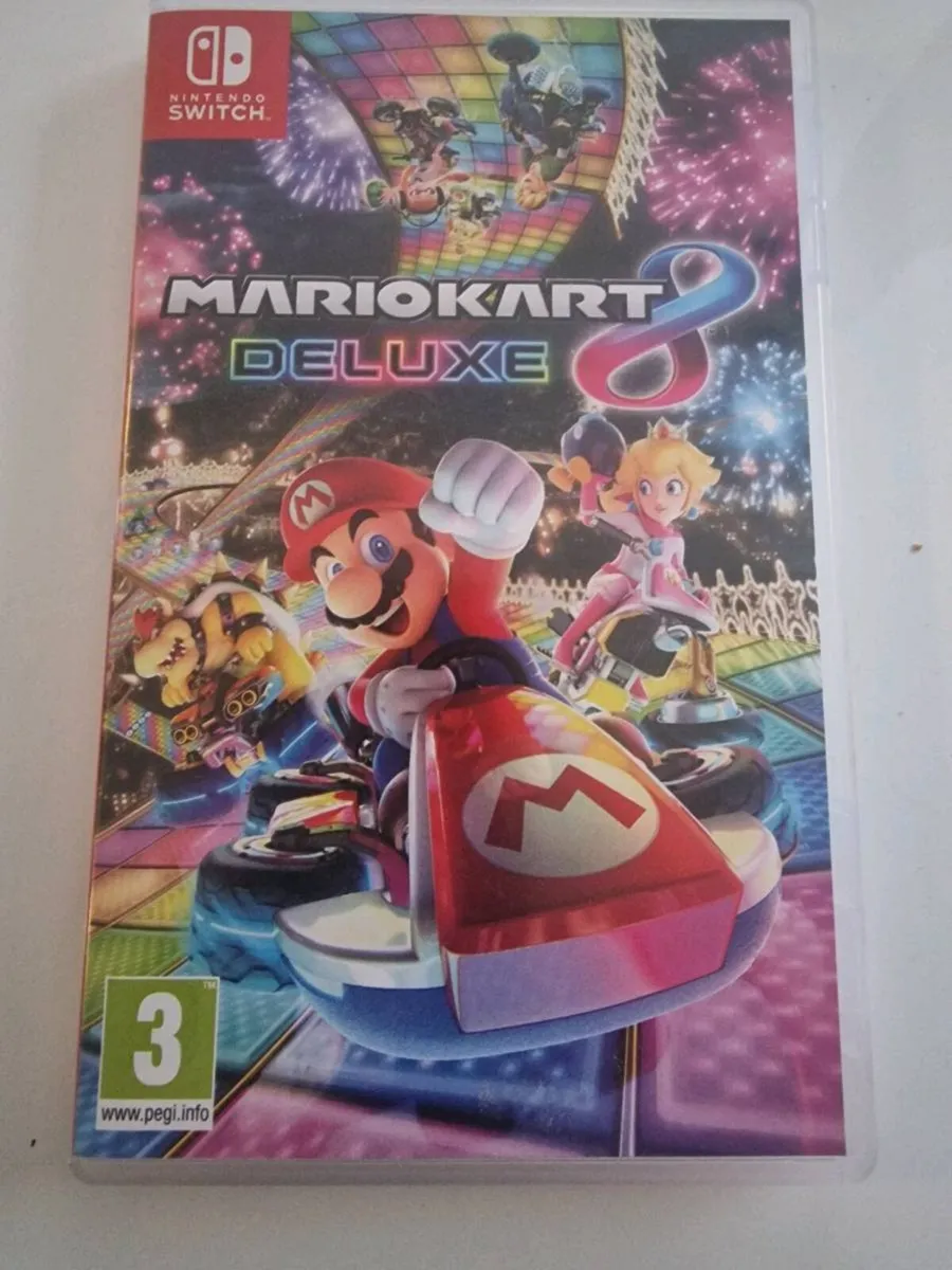 Nintendo Switch plus Mario cart 8 deluxe - Image 2