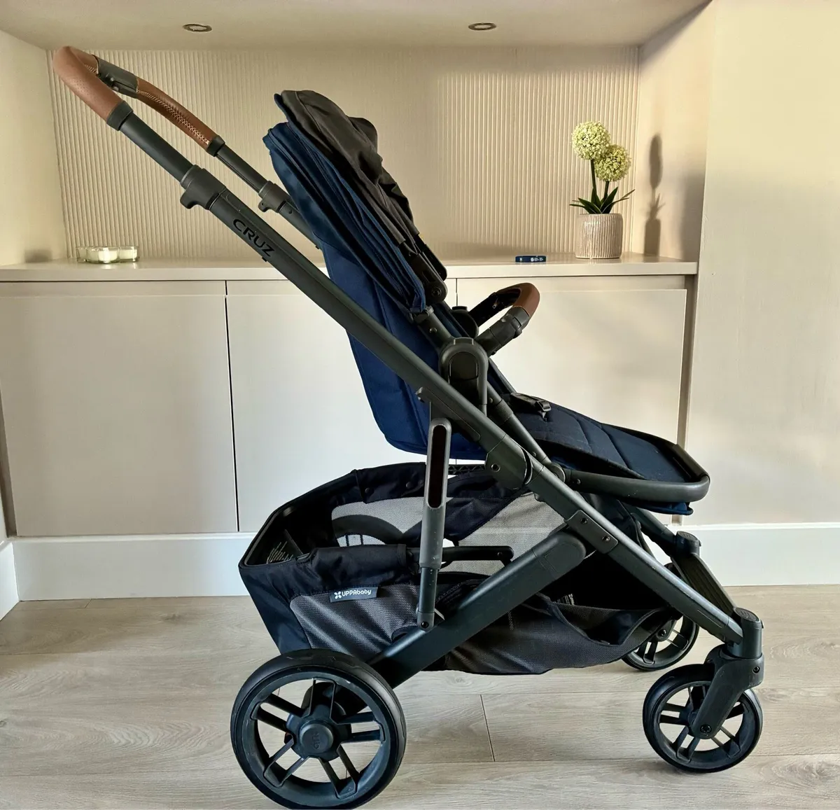 Navy Blue (Noa) Uppababy Cruz V2 Pushchair - Image 3