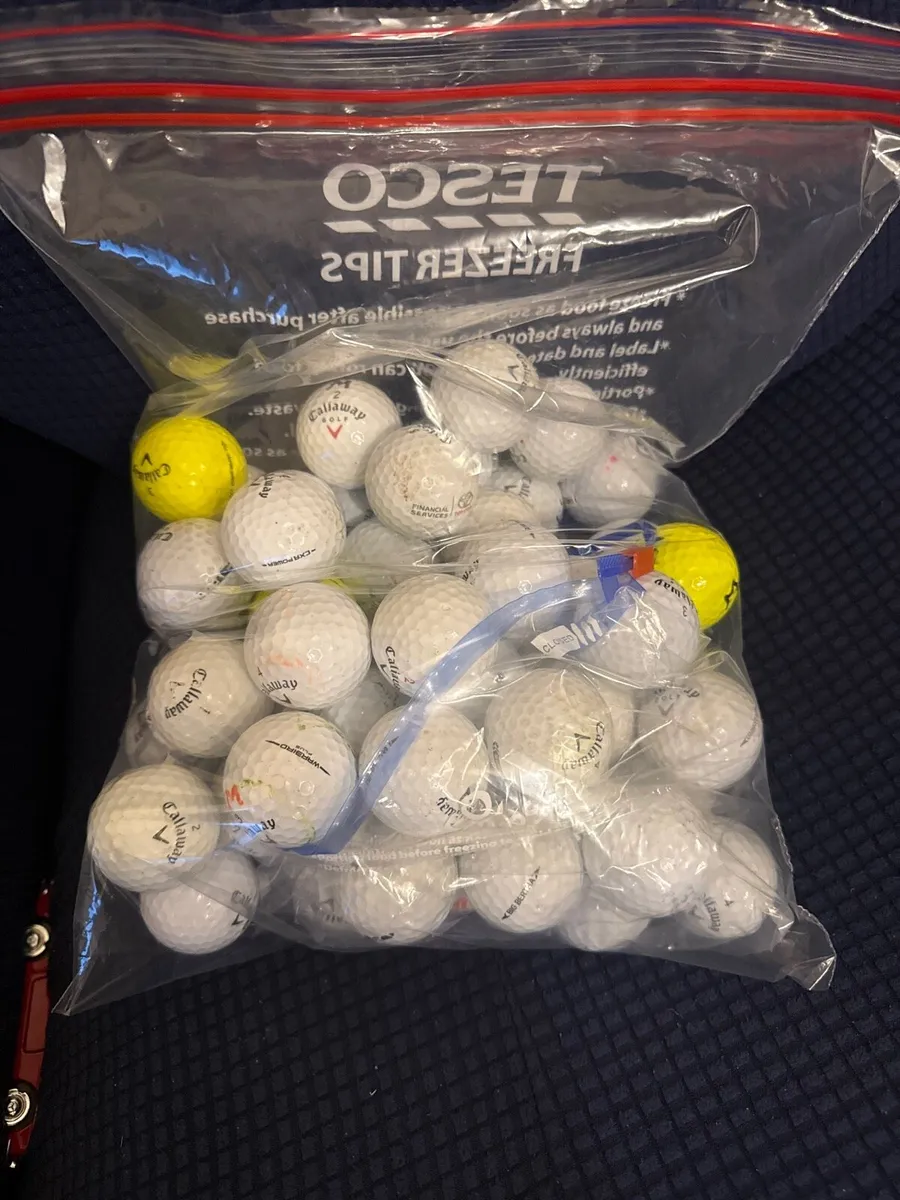 50 Callaway golf balls - Good used condition