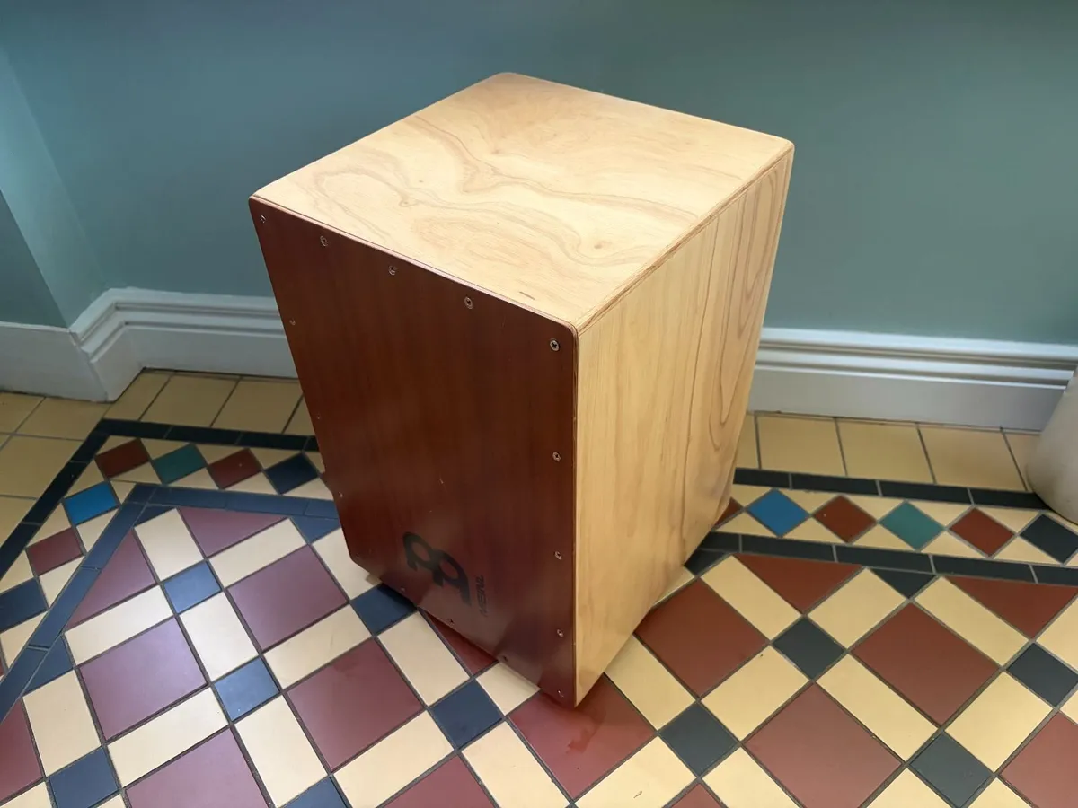 Meinl Headliner Cajon 13.5" Mahogany + Carry Bag - Image 2