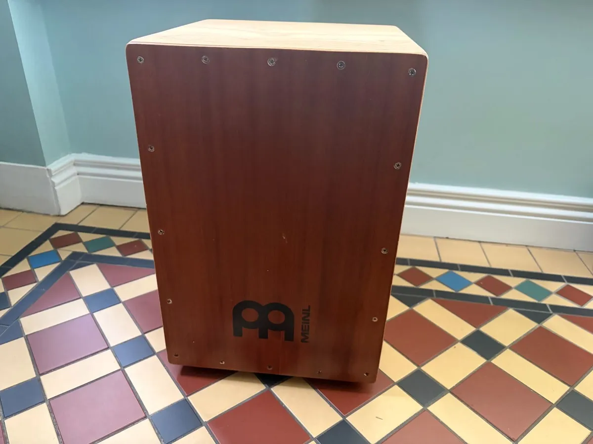 Meinl Headliner Cajon 13.5" Mahogany + Carry Bag - Image 1