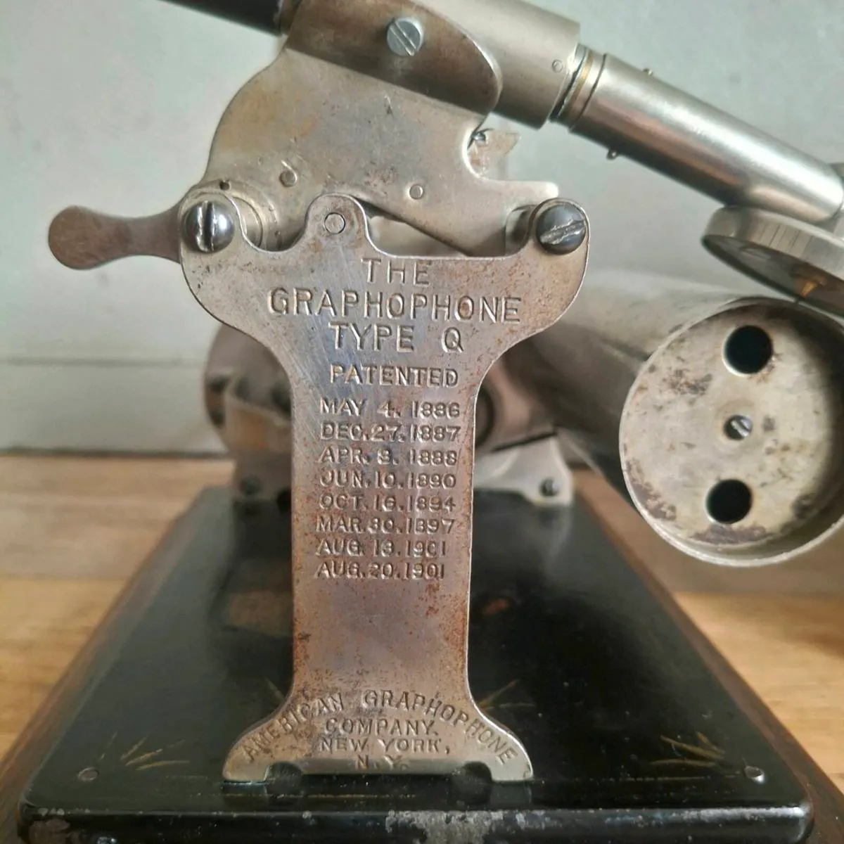 Antique Columbia Type QA Cylinder Graphophone - Image 3