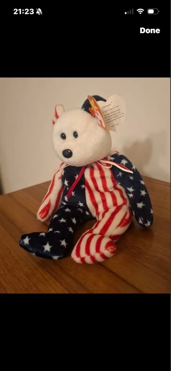 Rare Retired Beanie Baby with errors - Image 2