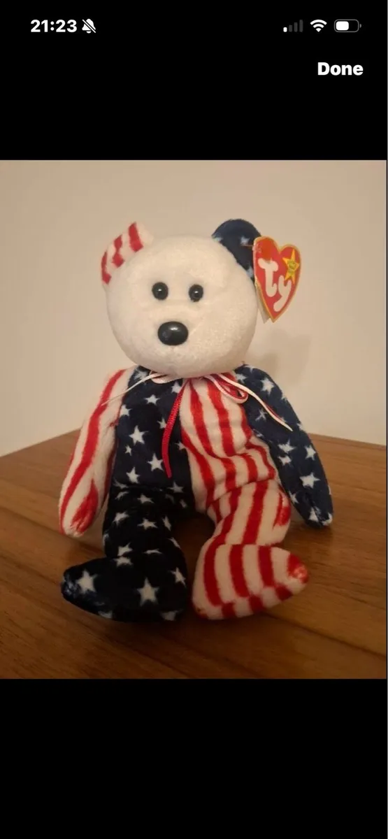 Rare Retired Beanie Baby with errors - Image 1