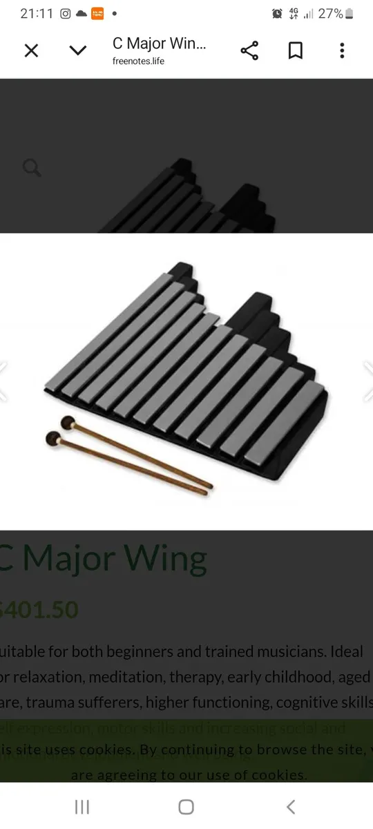 Freenotes wing c major