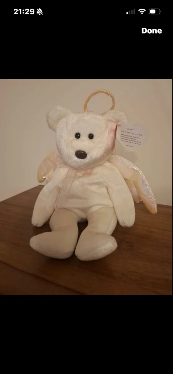 Rare & Retired Beanie Baby with errors - Image 2