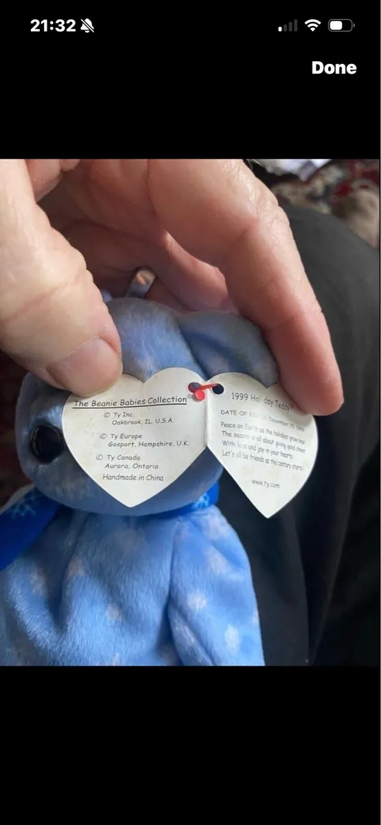 Rare & Retired Beanie Baby With Errors - Image 3