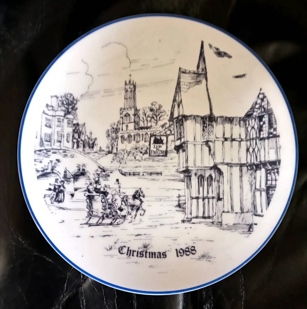 Four Coalport Christmas Plates - Image 4