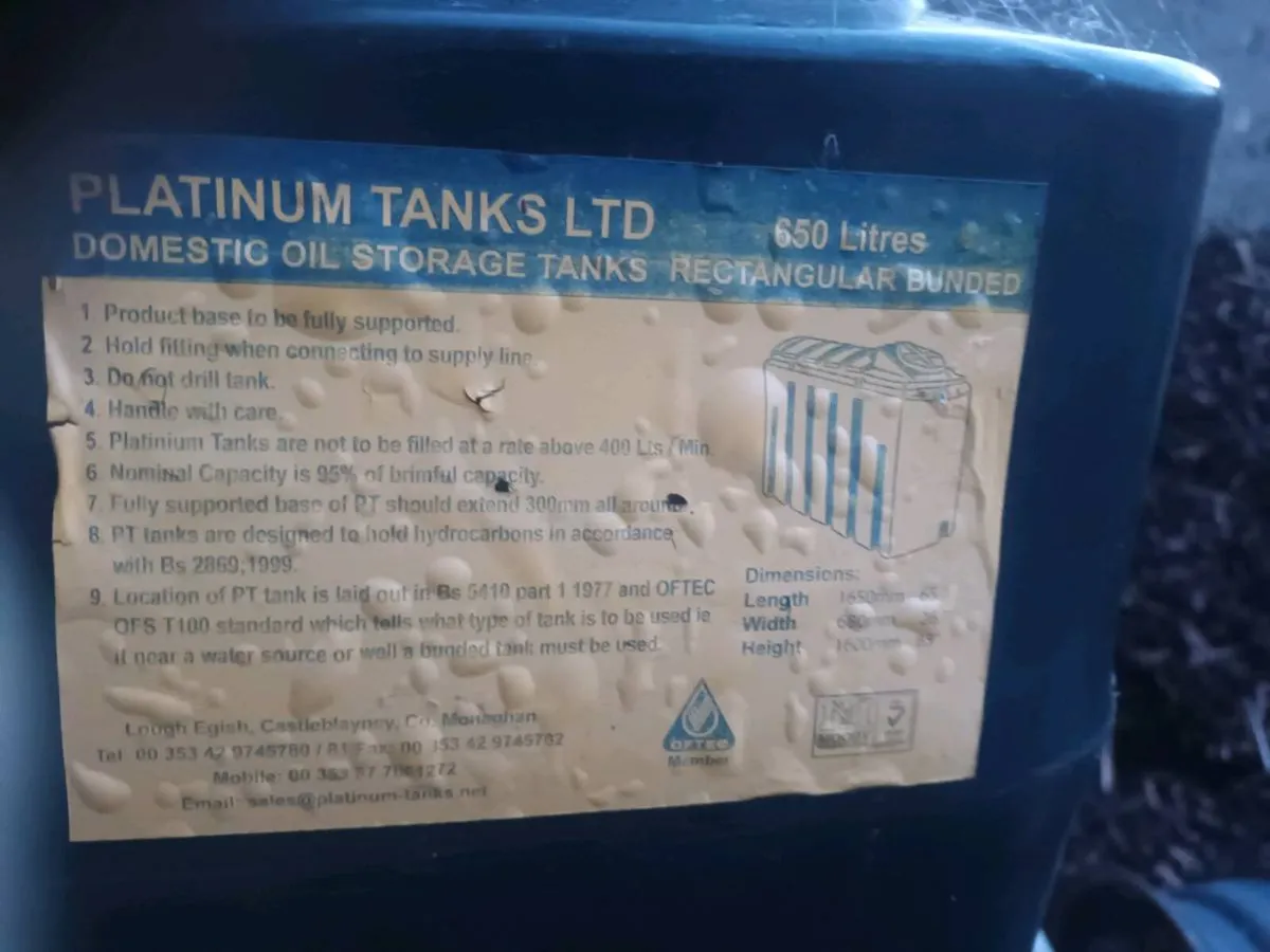 Bunded oil tank - Image 2