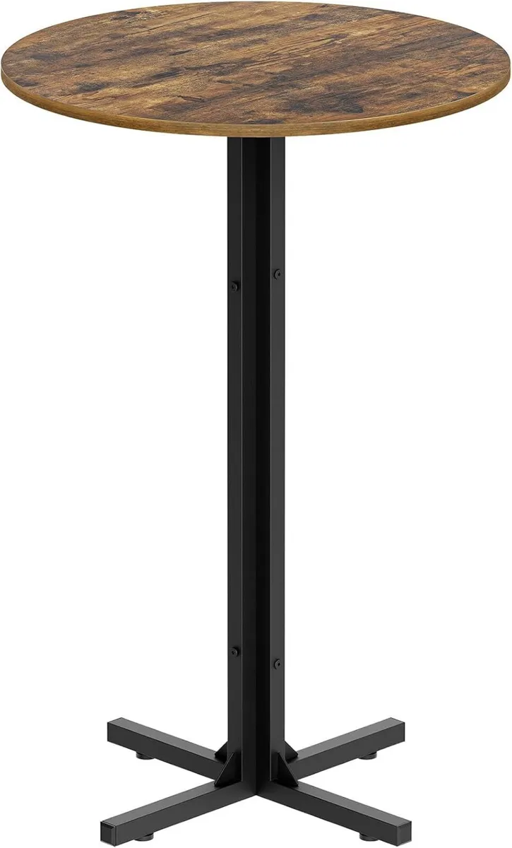 Round Bar Table Counter Height Pub Versatile Use - Image 1