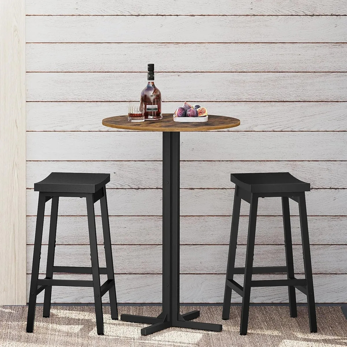 Round Bar Table Counter Height Pub Versatile Use - Image 4