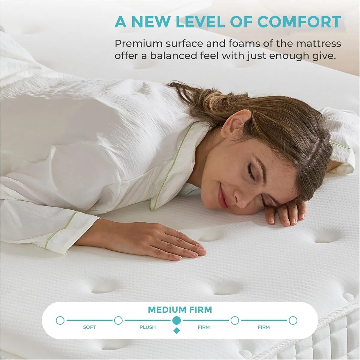 Sana Breeze Mattress 10-Inch Gel Memory Foam - Image 3