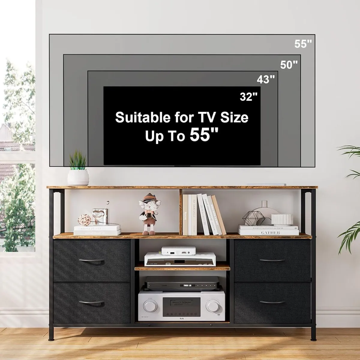 TV Stand for Up to 55 Inch - Image 3