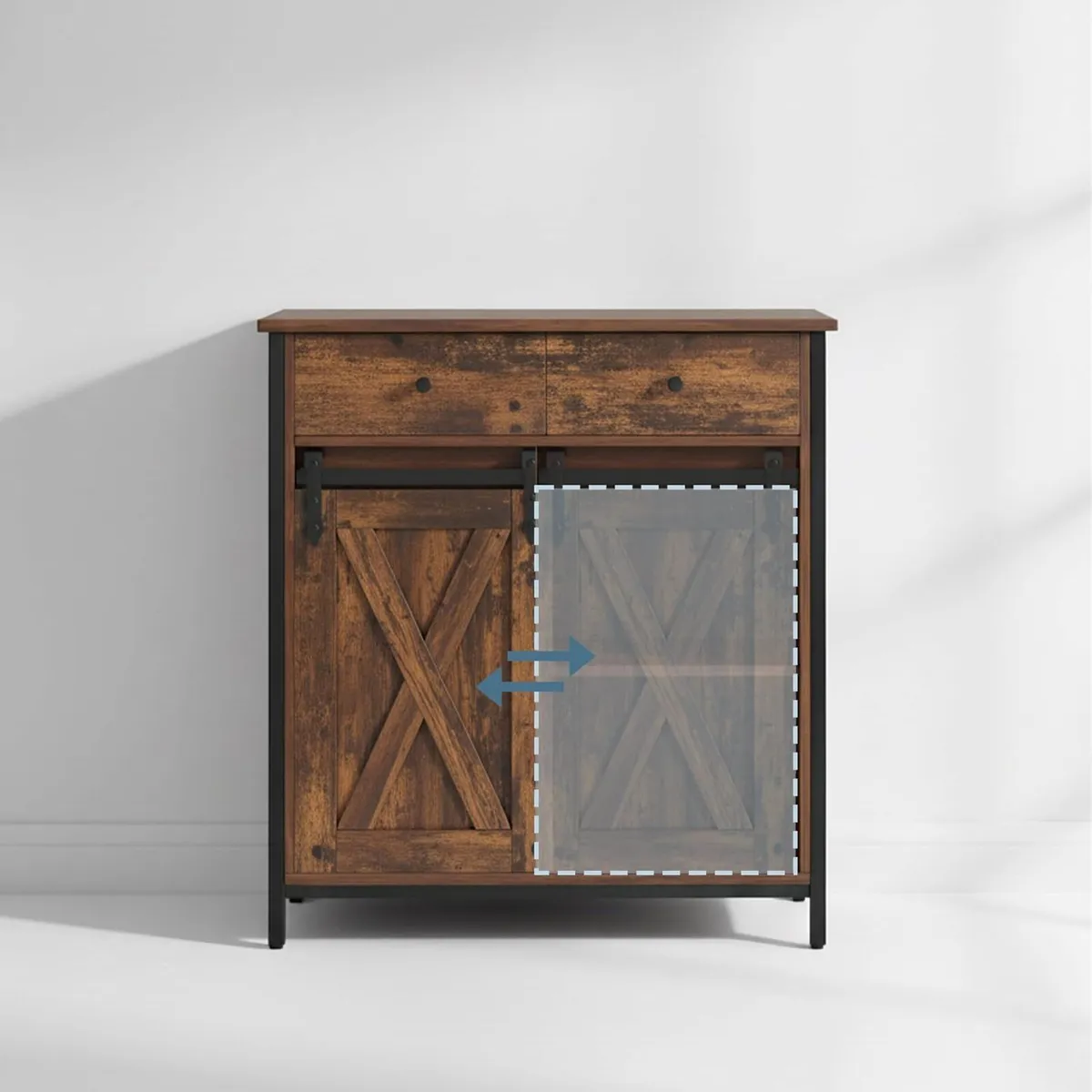 Sideboard with Sliding Door - Image 4