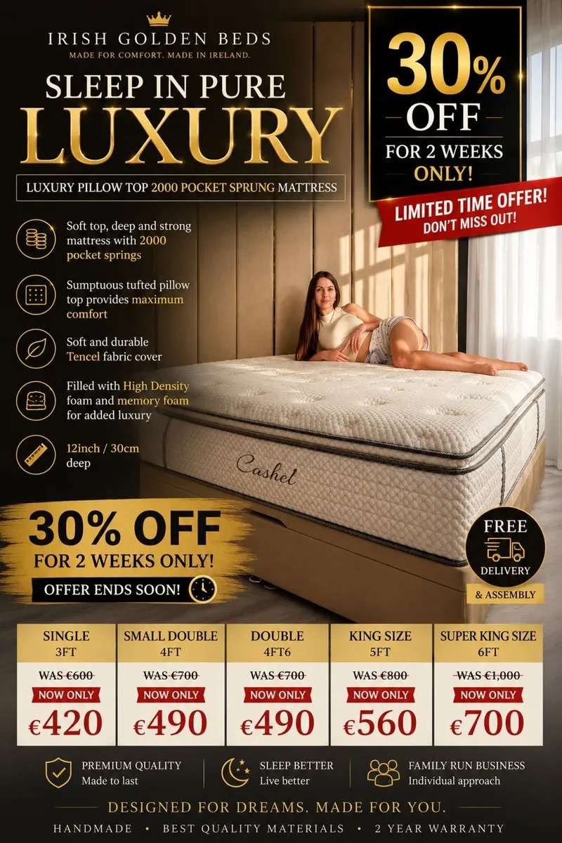 ✨ 30% OFF – FOR 2 WEEKS ONLY! ✨  mattress - Image 1