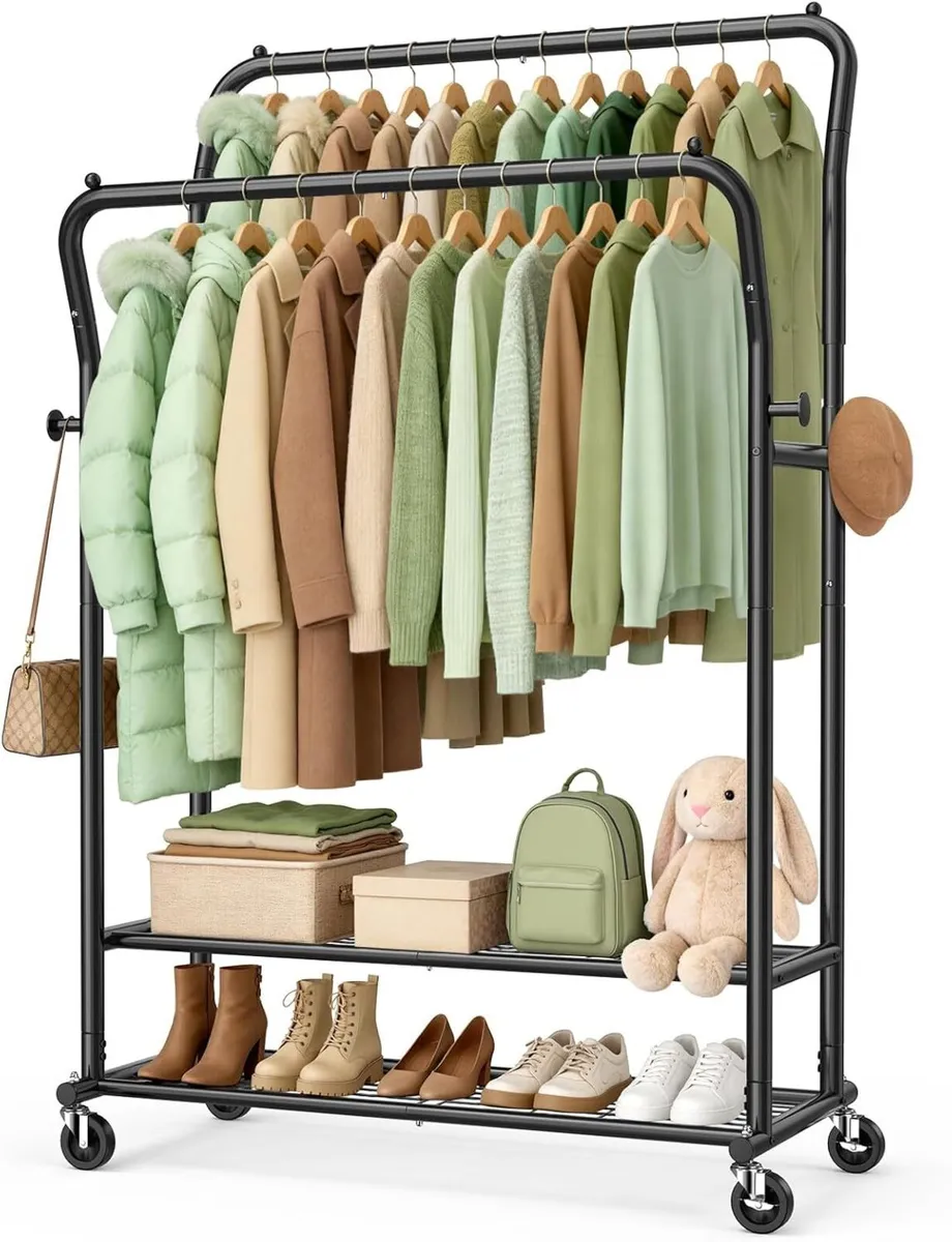 Heavy Duty Clothes Rail - Image 1