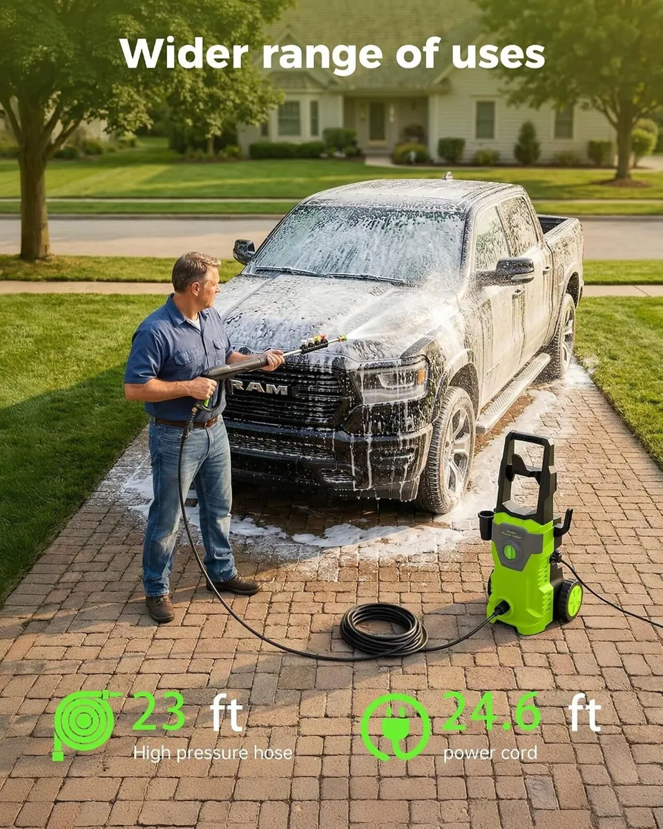 2026new Pressure Washers 160 Bar Foam Cannon 4 - Image 2