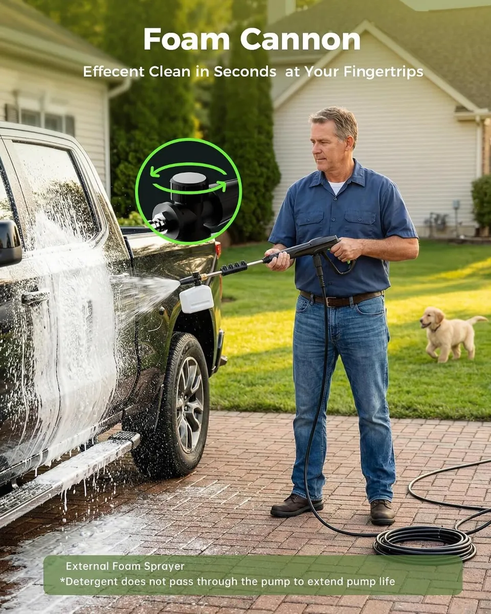 2026new Pressure Washers 160 Bar Foam Cannon 4 - Image 4