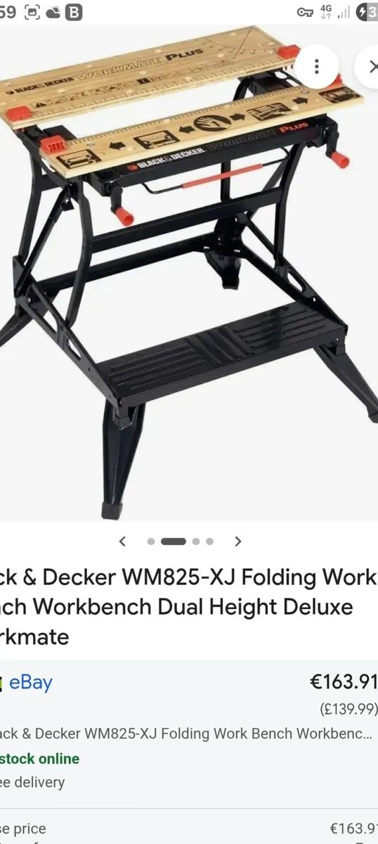 Black and Decker deluxe workmate - Image 2
