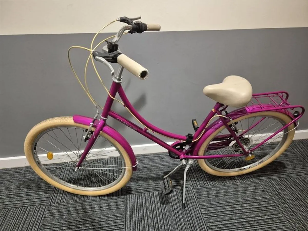 Lovely pink DHS Citadinne 2634 urban bicycle - Image 1