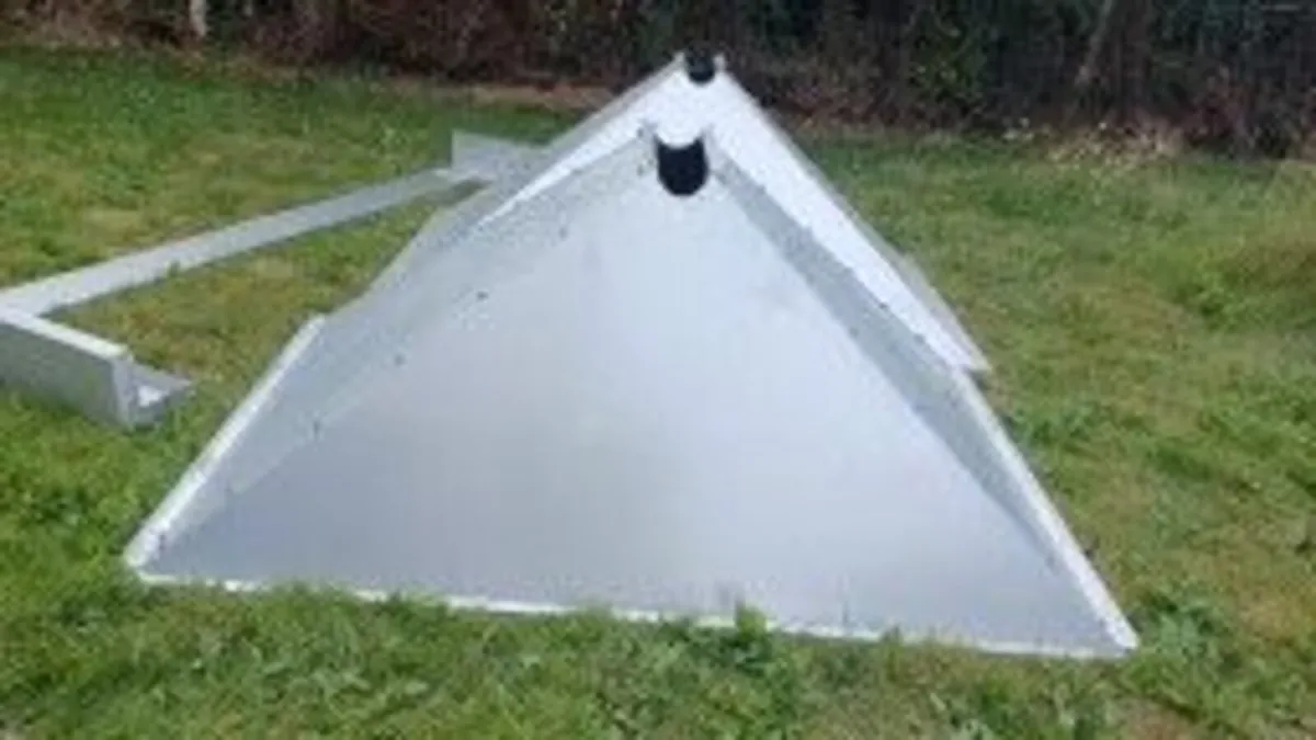 Wood pellet storage abd auger