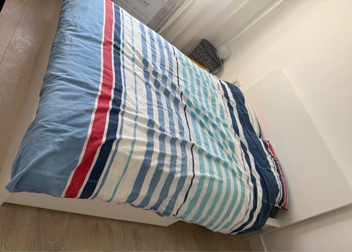 IKEA malm double bed frame - Image 1