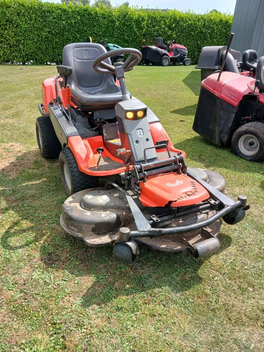 4X4 Husqvarna Rider 21hp twin cylinder Kawasaki - Image 2