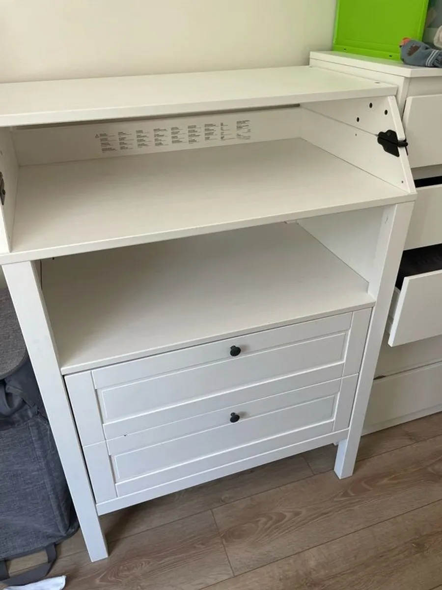 IKEA change table and drawers - Image 1