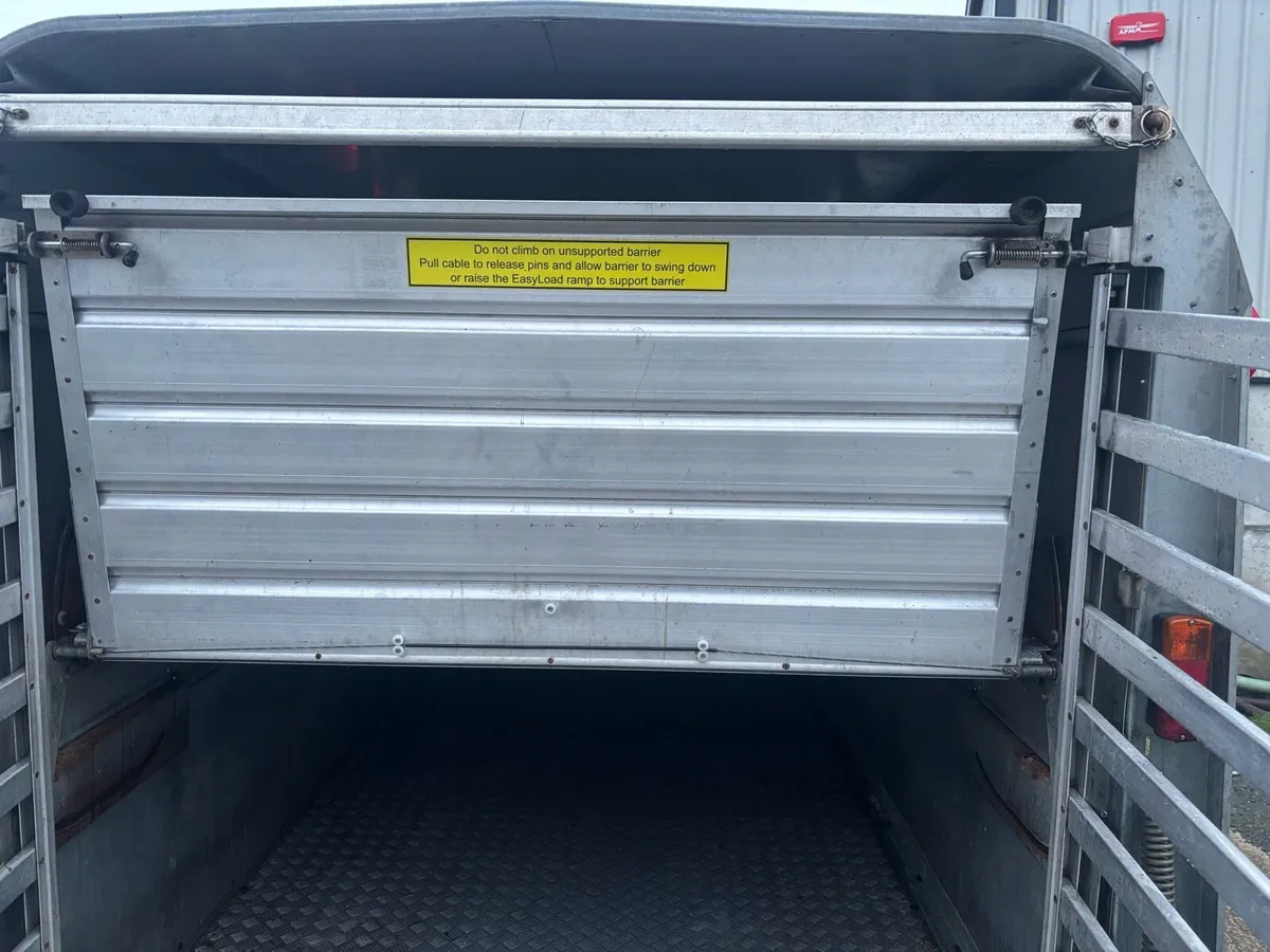 12x6 Ifor Williams with fold up decks choice of 2 - Image 4