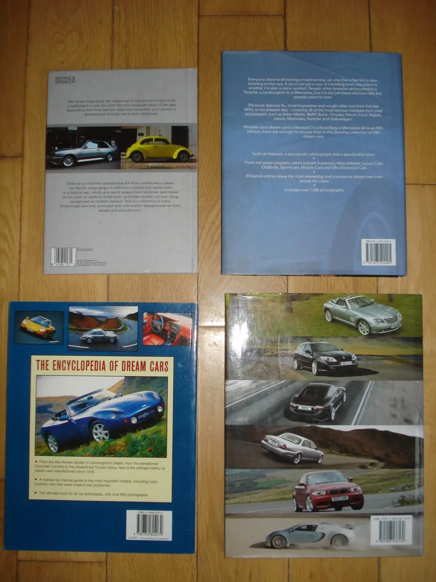 CLASSIC DREAM CARS BOOKS. - Image 3